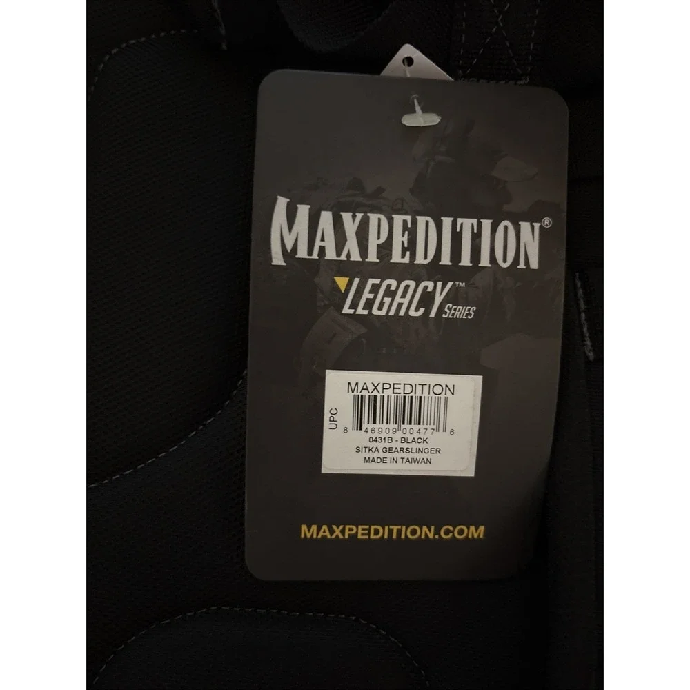 Maxpedition Tactical Backpack Black NEW WITH TAGS
